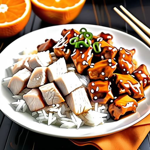 what goes with orange chicken
