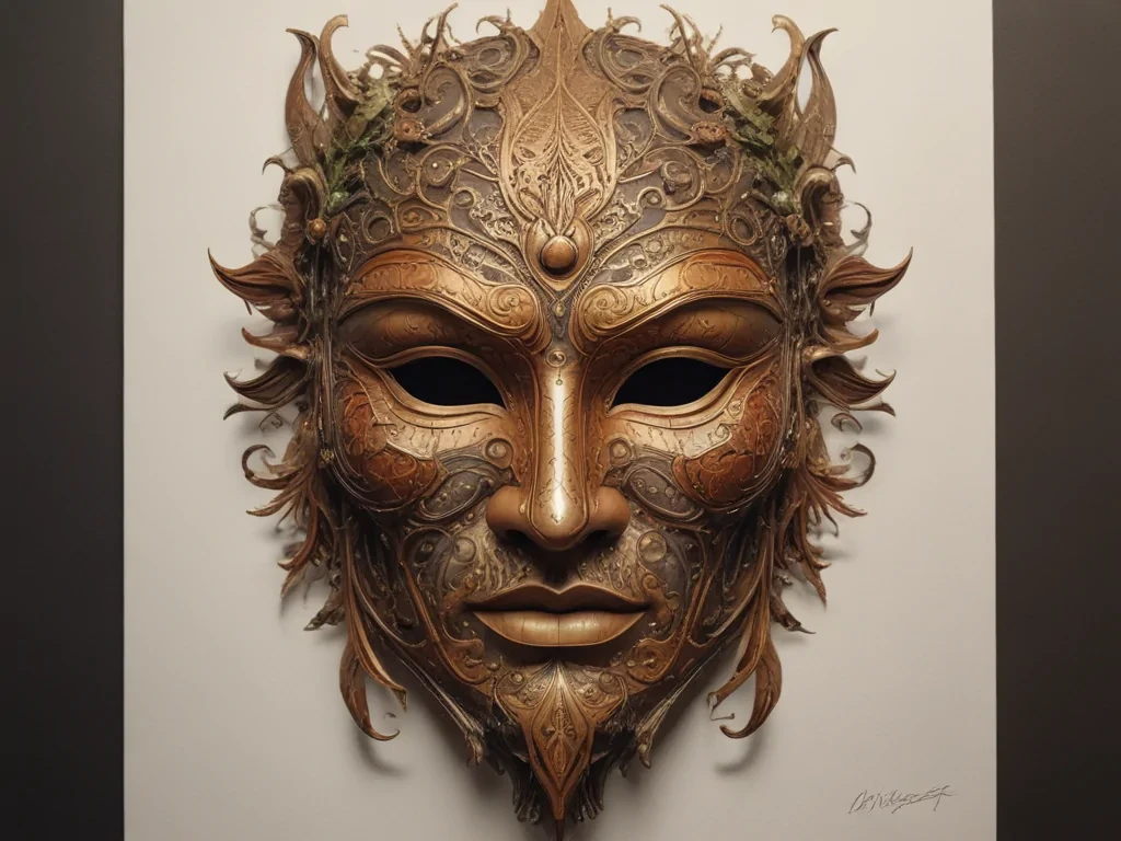 mask drawing