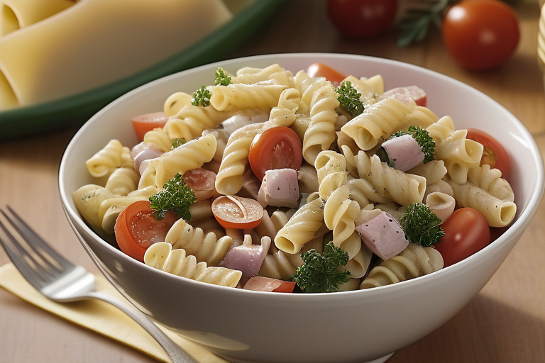 pasta salad with olive garden dressing
