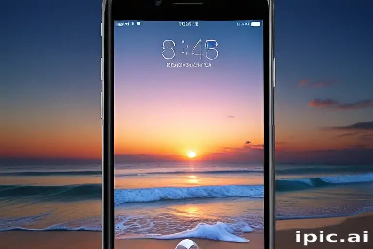 beach screensaver iphone