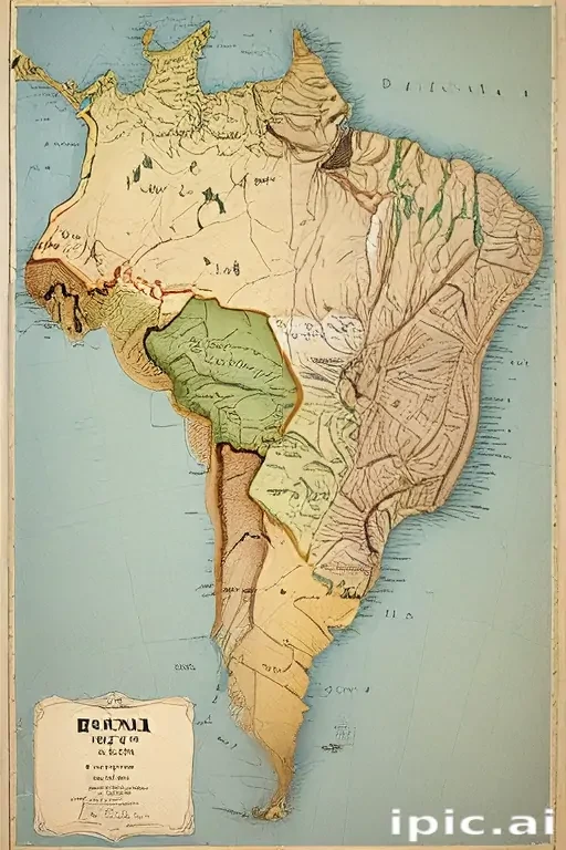 map of brazil