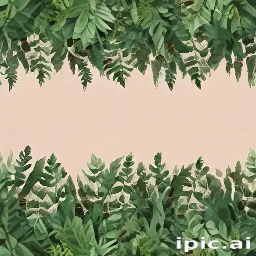 greenery background aesthetic