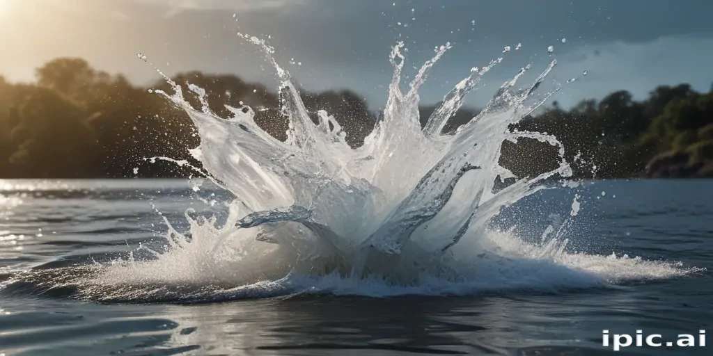 splashing water png