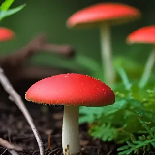 red mushroom