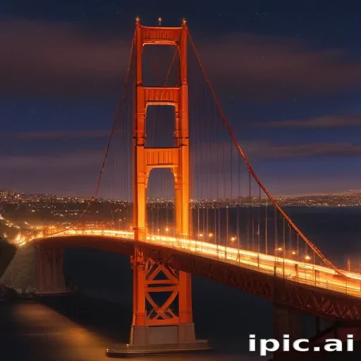 clipart golden gate bridge