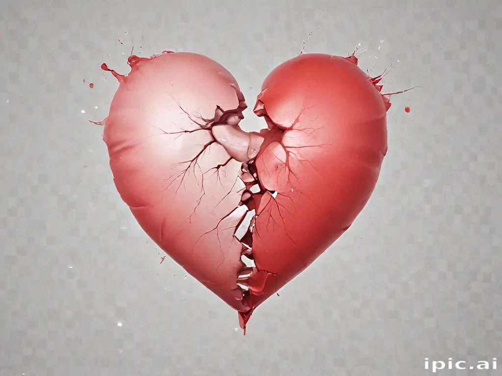 broken heart transparent