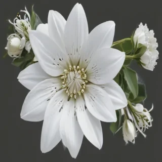 white flower png