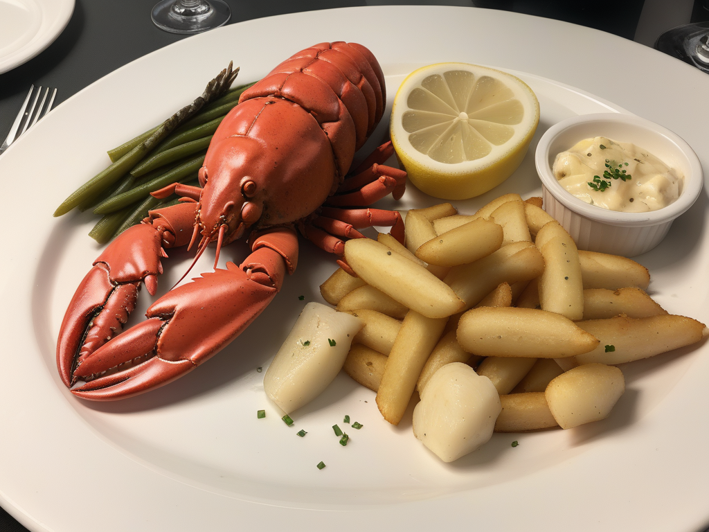 poor mans lobster with cod