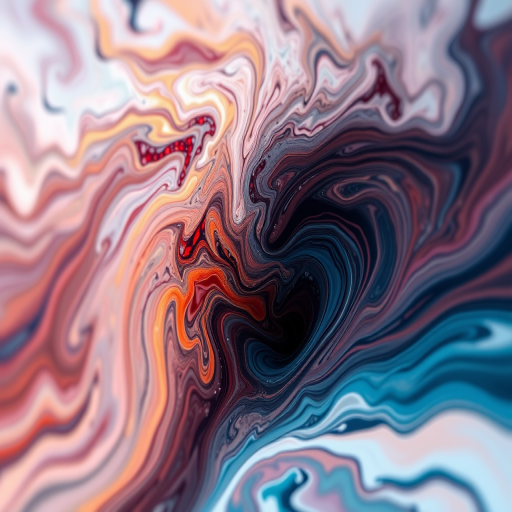 abstract digital art with swirling colors and dynamic textures, high resolution, ISO 100, aperture f/8, shutter speed 1/125 sec, 24mm lens, DSLR camera, shot from a low angle for depth and dramatic effect