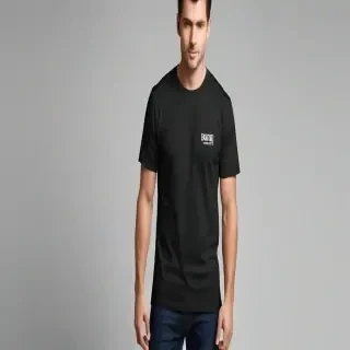 black t shirt mockup