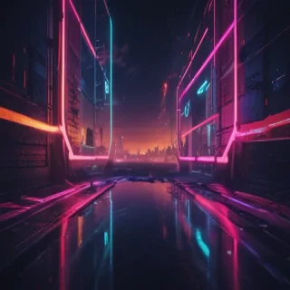 neon wallpaper iphone