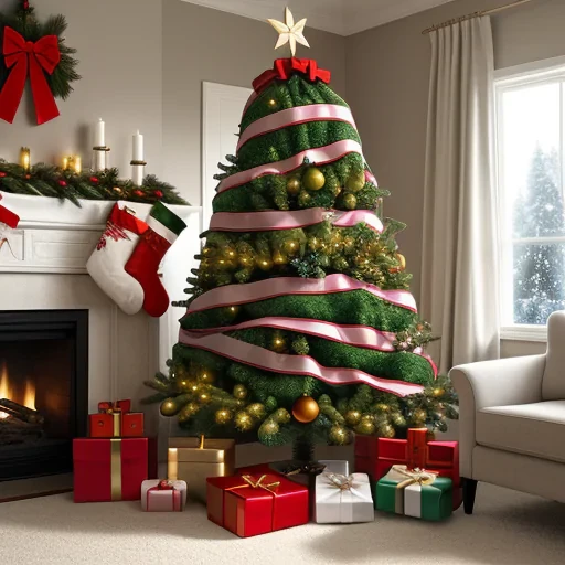 beautiful christmas tree wallpaper