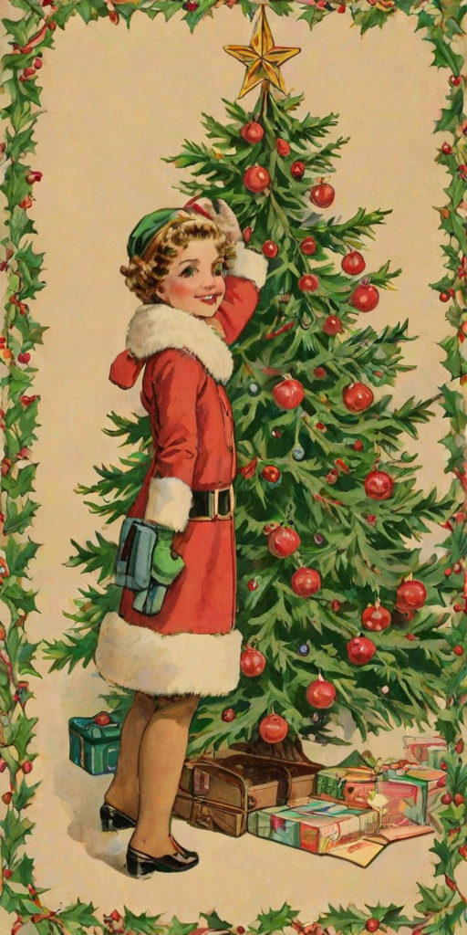 free vintage printables christmas