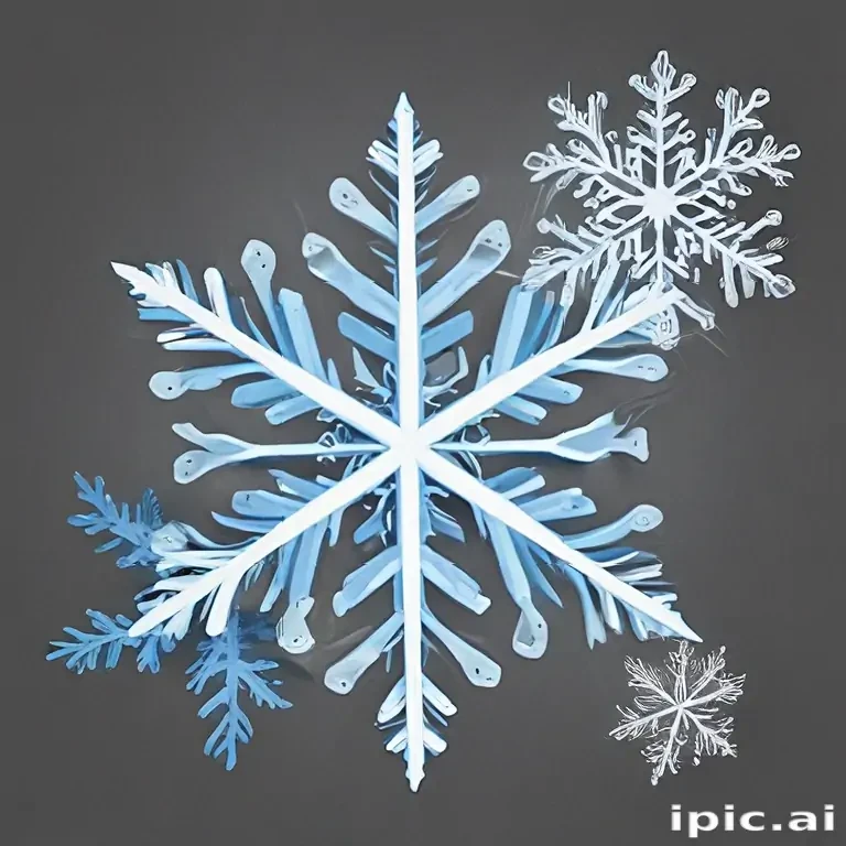 snowflake clipart transparent background