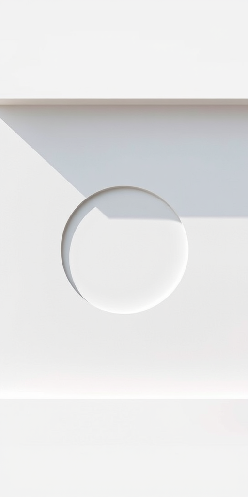 Create a high-resolution vector image of a minimalist abstract design, using a Canon EOS 5D Mark IV, 50mm lens, f/1.8 aperture, ISO 100, 1/200s shutter speed, in natural lighting with a top-down view for clarity and depth.