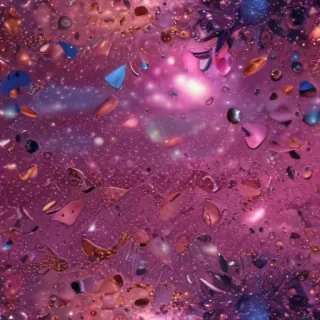transparent background glitter