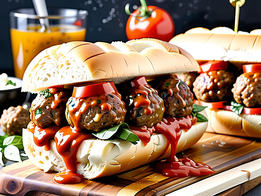 what to serve with meatball sandwiches