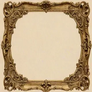 antique frame png
