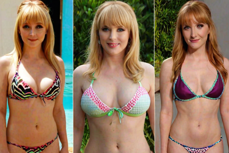 melissa rauch bikinis