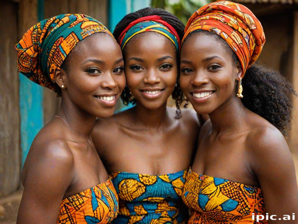 cute african women