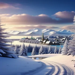 winter wonderland wallpaper