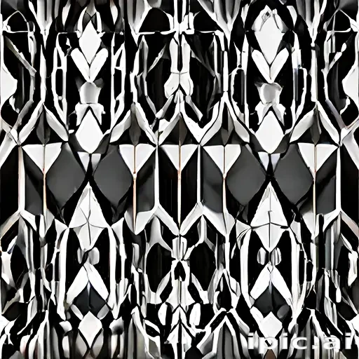 black and white pattern