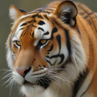 tiger transparent