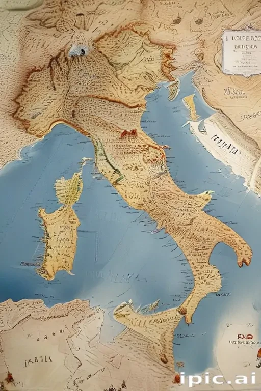 map of italy