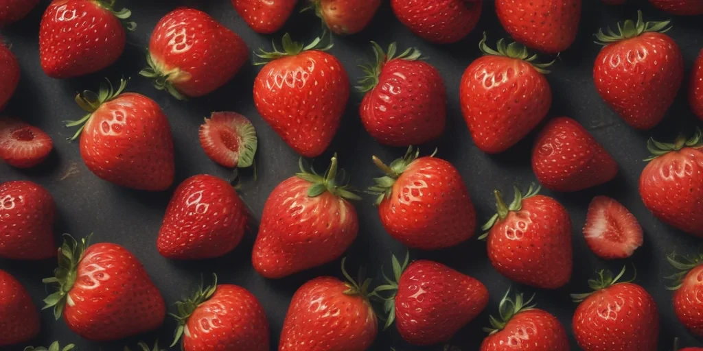 strawberry wallpaper iphone