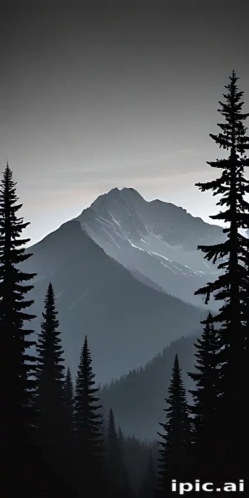 mountain silhouette