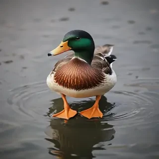 background duck