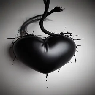 black heart