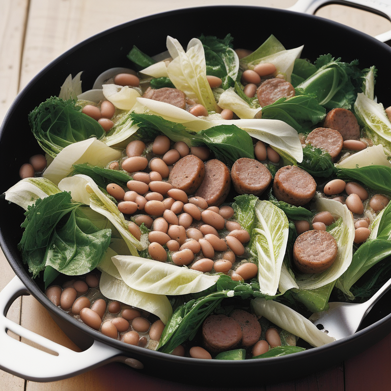 escarole with beans and sausage
