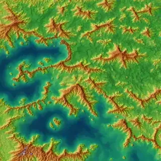 topography png