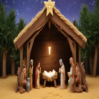 manger scene images free