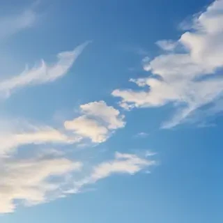sky blue background