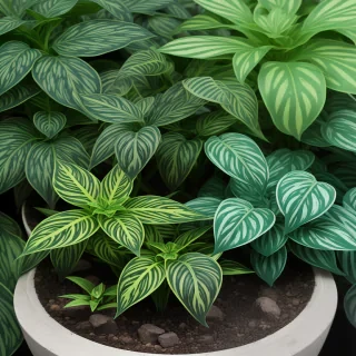 zoom background plants