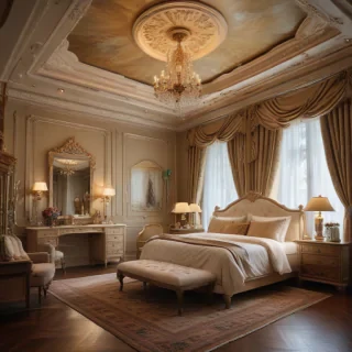 background of a bedroom