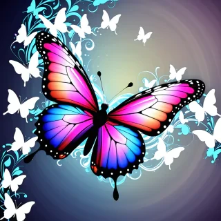 wallpaper iphone butterfly