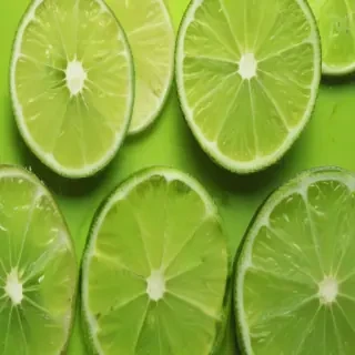 lime green background