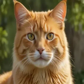 orange cat