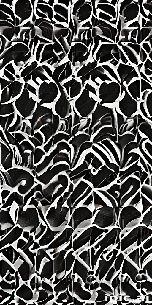 black and white pattern