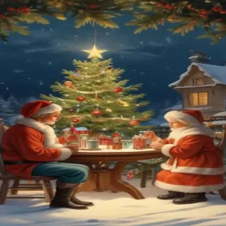 free printable vintage christmas images