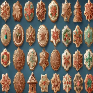 clip art christmas cookies