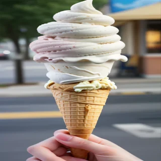 ice cream cone photo