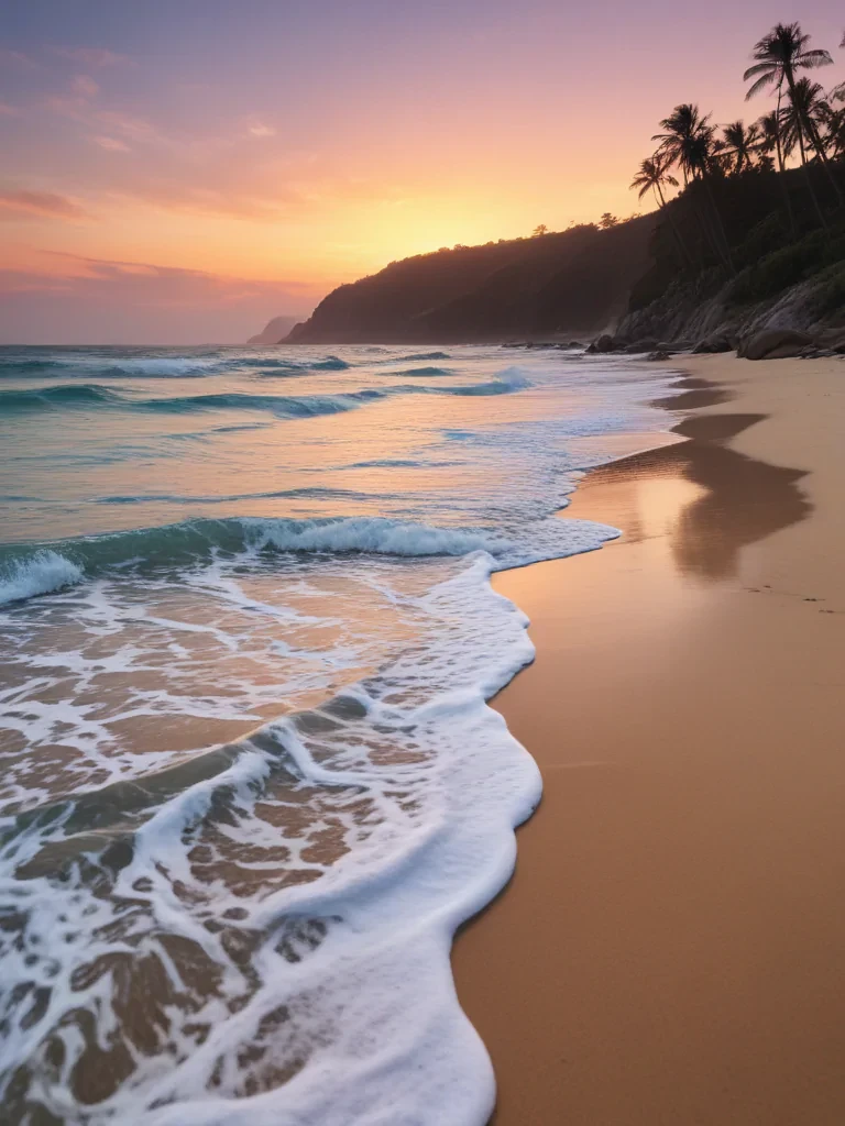 ios beach wallpaper