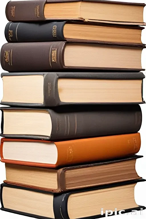 book stack png