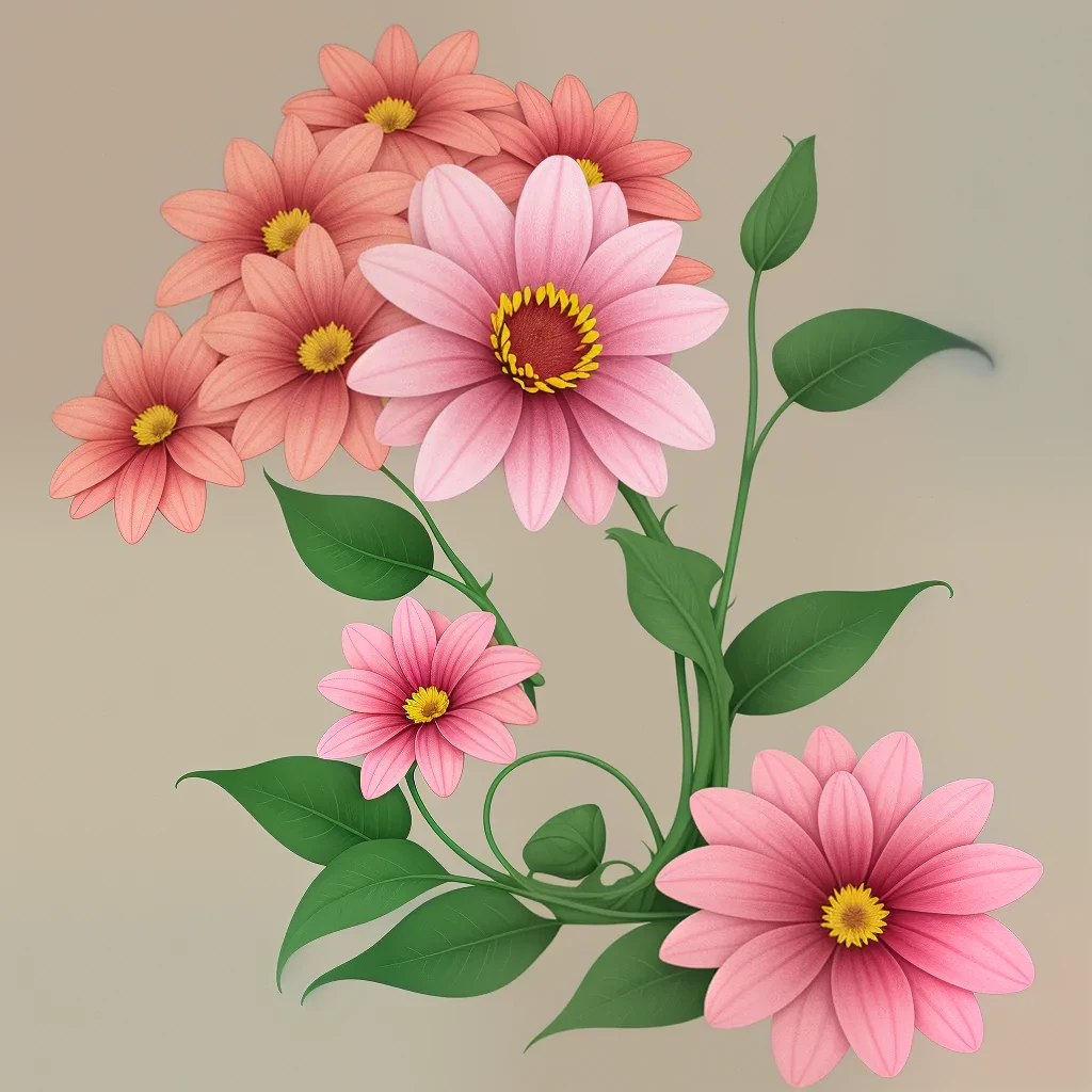 flower png cartoon