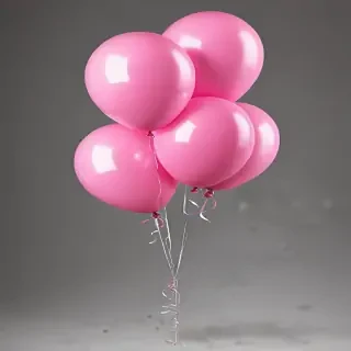 pink balloons png