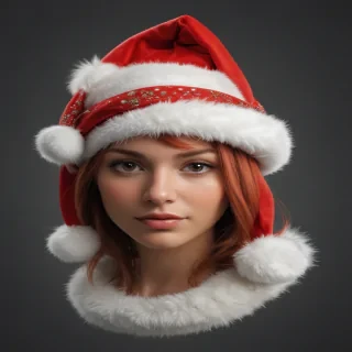 christmas hat no background